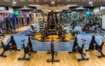 Fully equipped modern gym for sale located in Kondapur and Manikonda with huge client base