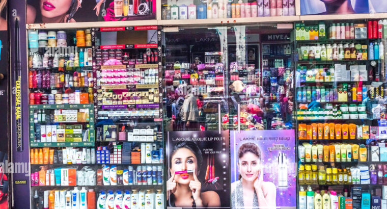 Well established cosmetics store for sale in Suchitra Circle, Hyderabad