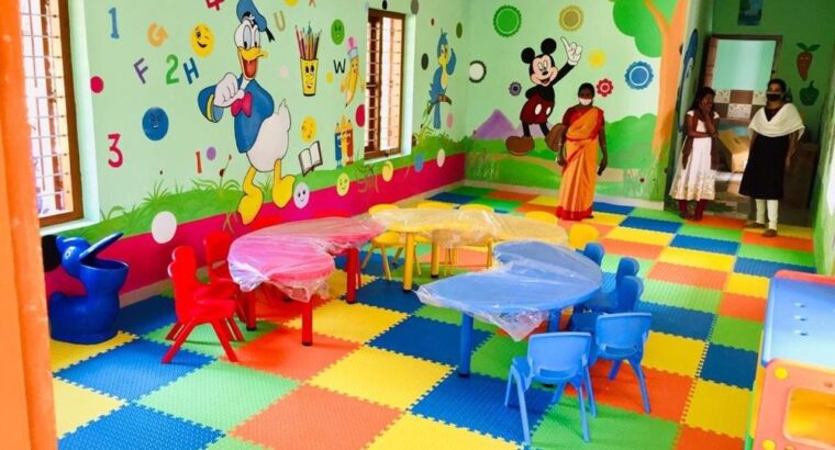 Playschool for sale in Medipally, Hyderaad which has 30+ students.