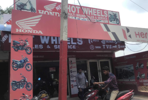 Two wheeler repair center for sale- receiving 150-200 motor cycles monthly.